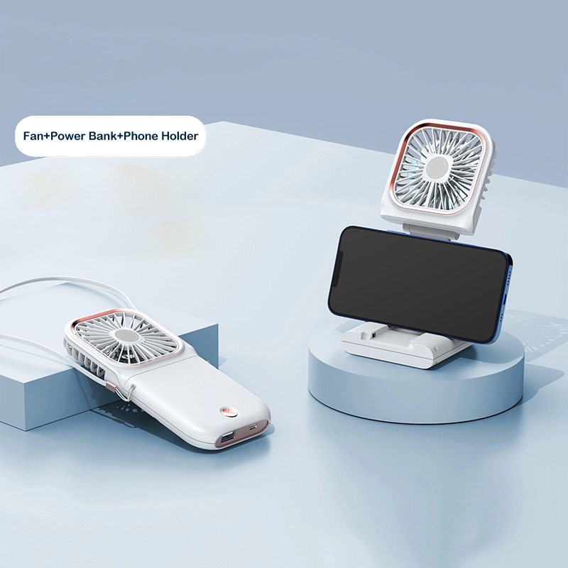 Portable Folding Fan with 3000mah Power Bank 3