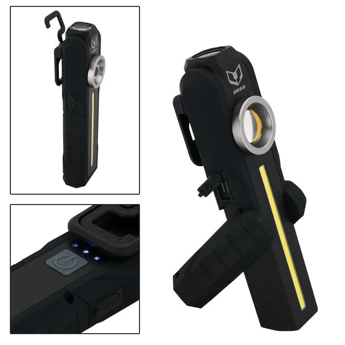 Rechargeable Leanback 5W COB Worklight