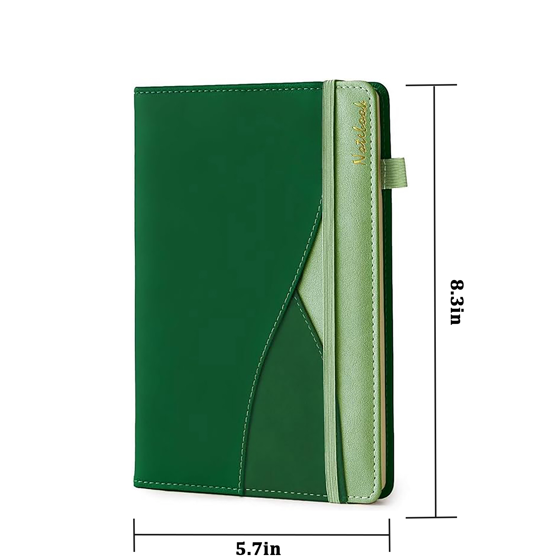 Notebooks with Hardcover Numbered Leather 3