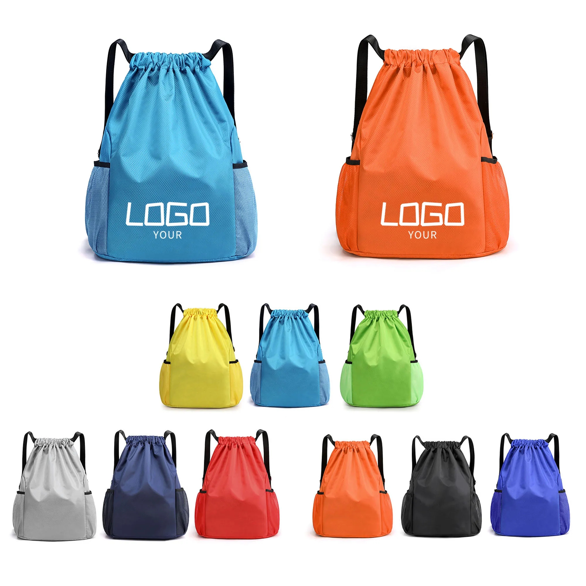 Waterproof Drawstring Sports Pocket Backpac