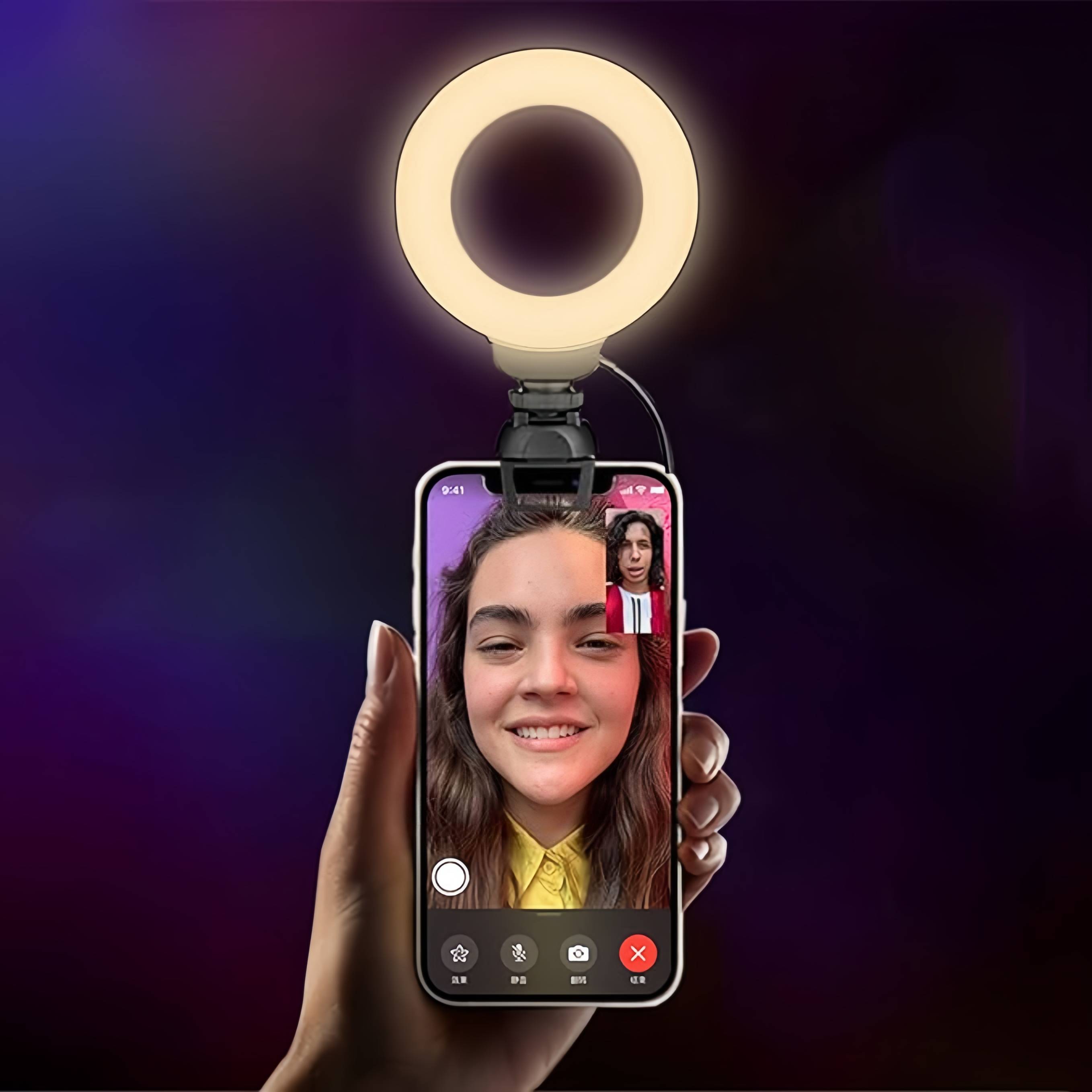 Ring Light W/ Adjustable Tripod 6