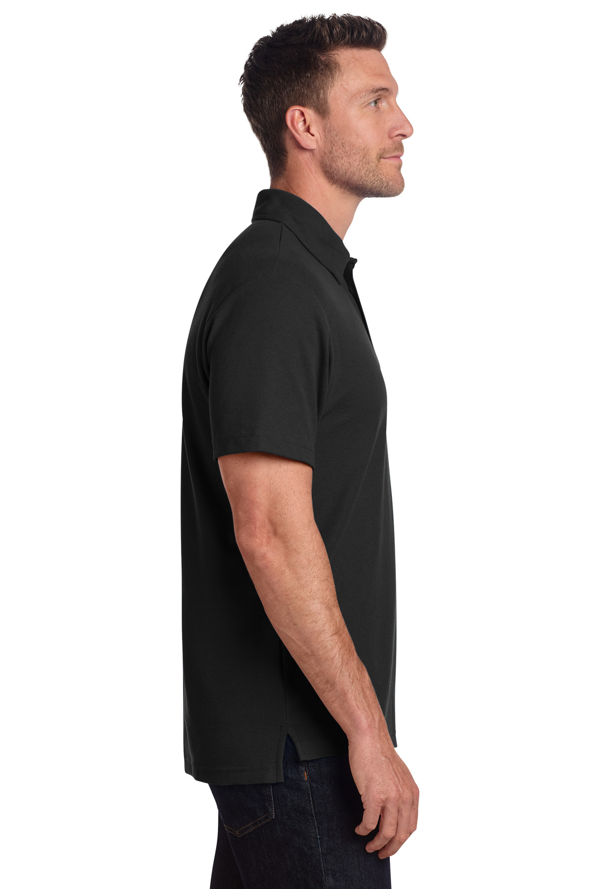 Port Authority C-FREE Cotton Blend Pique Pocket Polo K868 39