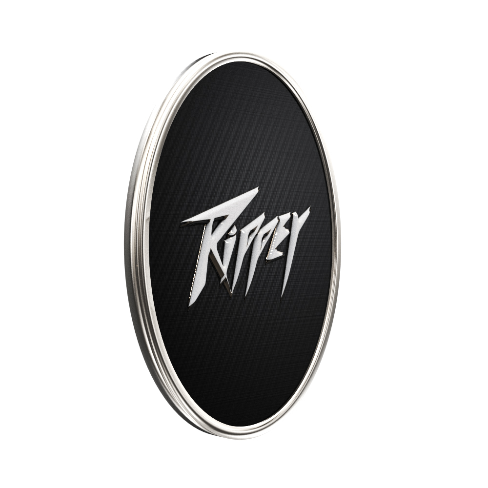 Express Texture Tone 15/16" x 11/16" Oval Lapel Pin 7
