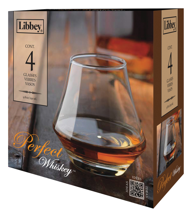 Libbey Perfect Whiskey Glass, set of 4 1