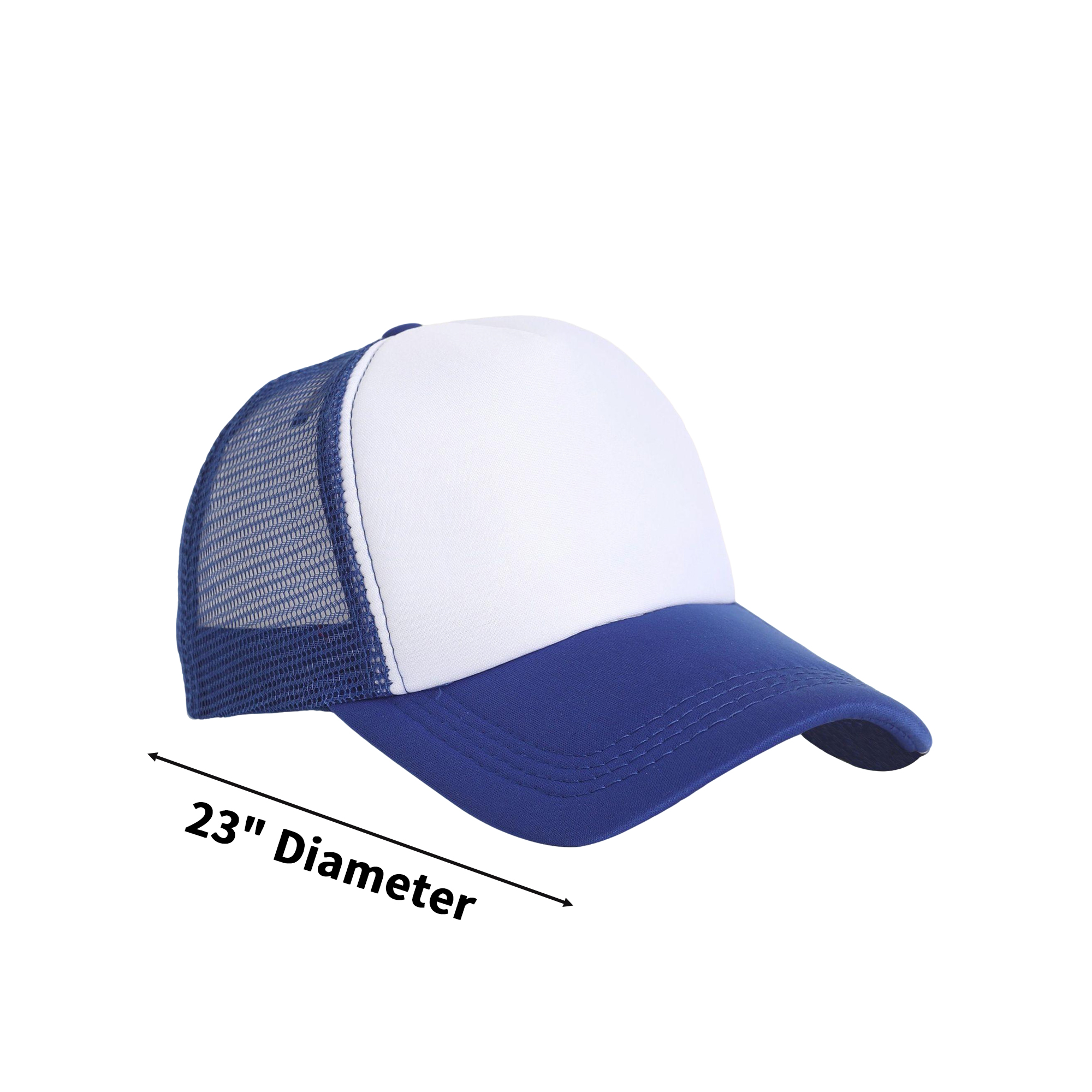 Polyester Cotton Blend Mesh Baseball Trucker Hat 21