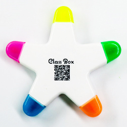 Creative Star Shape Fluorescent Pen 3