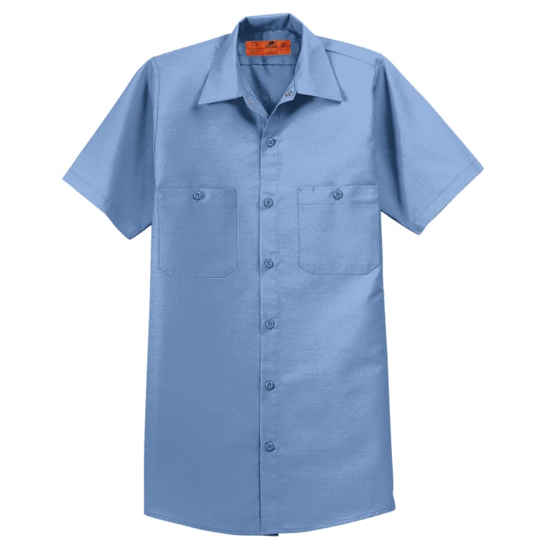 Red Kap Long Size, Short Sleeve Industrial Work Shirt. 22