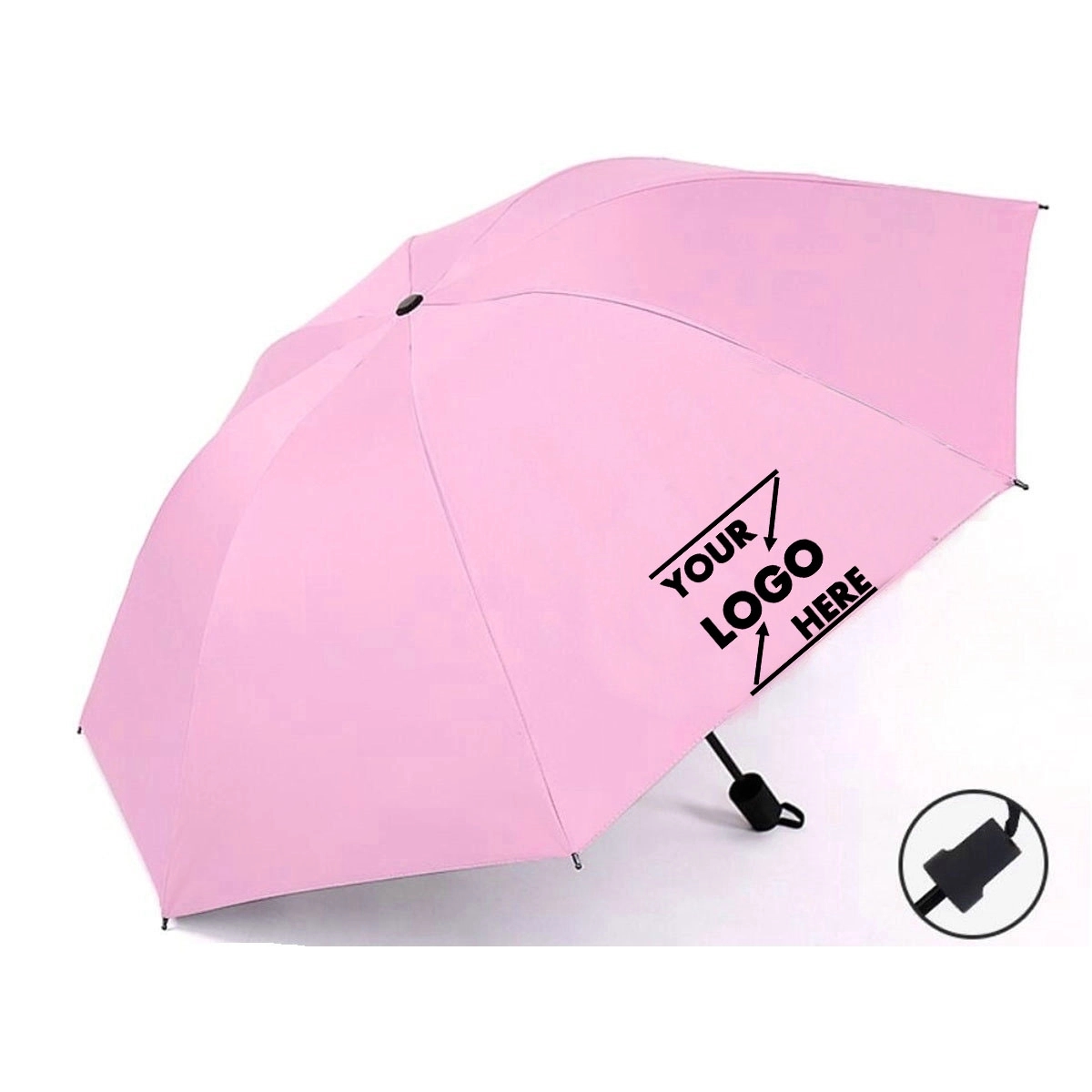 Wholesale Three Folding Windproof Umbrella 3