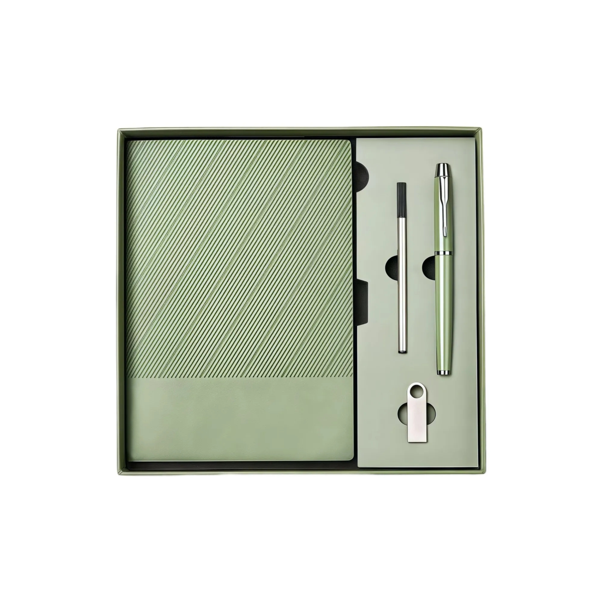 Executive Gift Set - PU Leather Notebook, Pen&8GB USB Drive 17