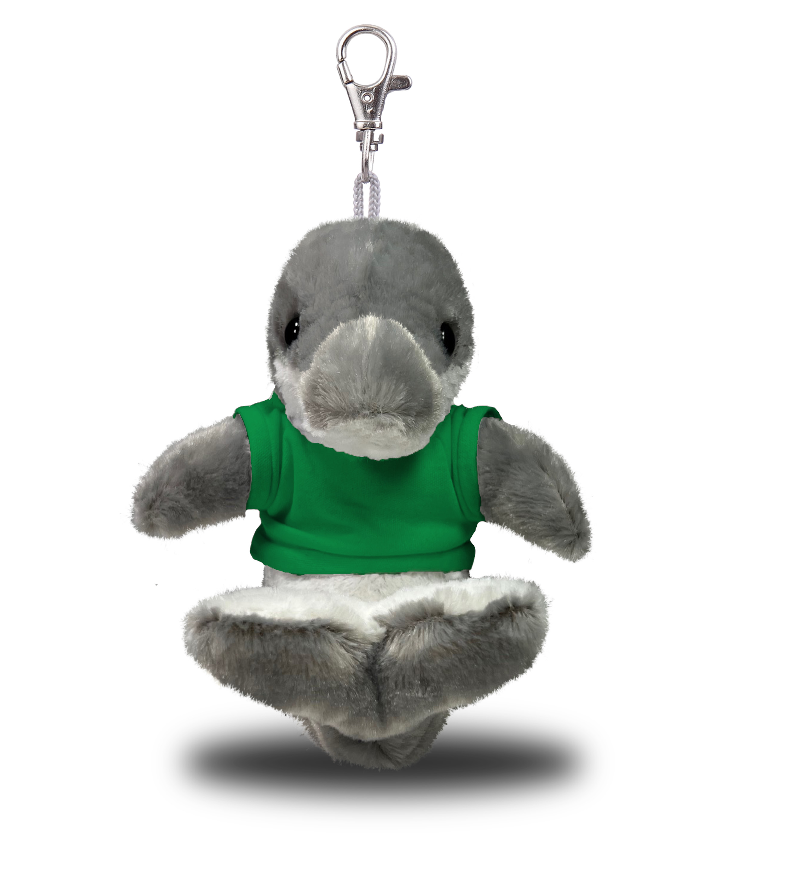 Plush Dolphin Keychain with T-Shirt 19