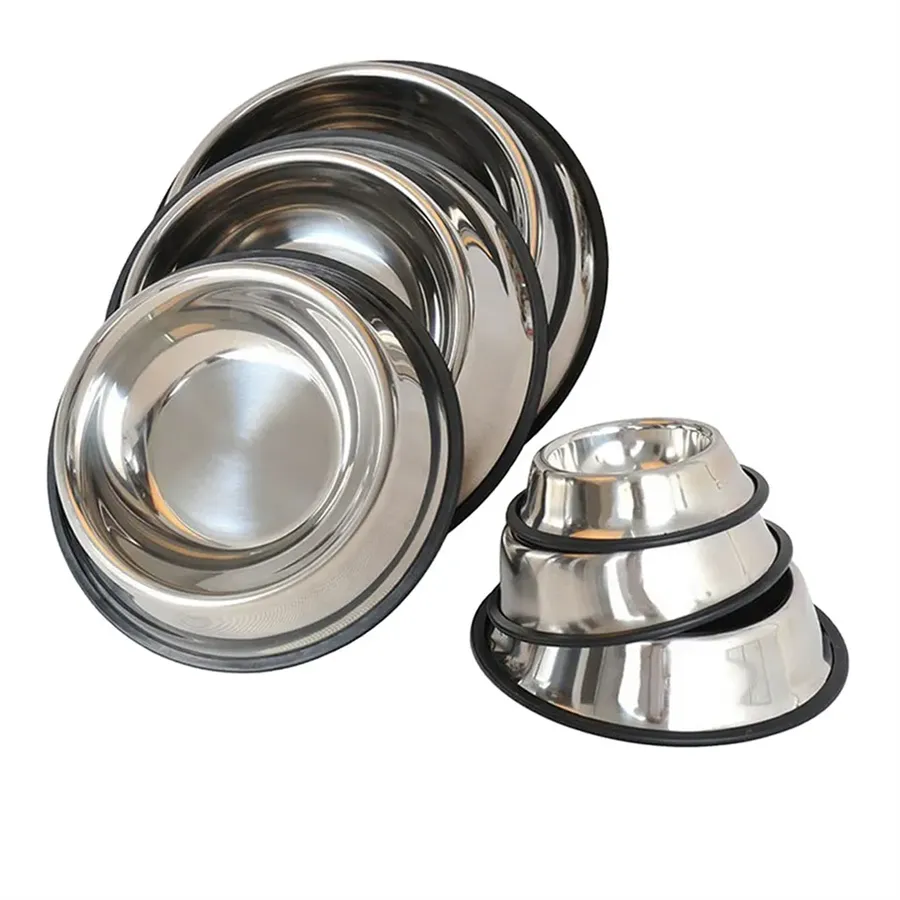 Stainless Steel Dog Cat Bowls 2