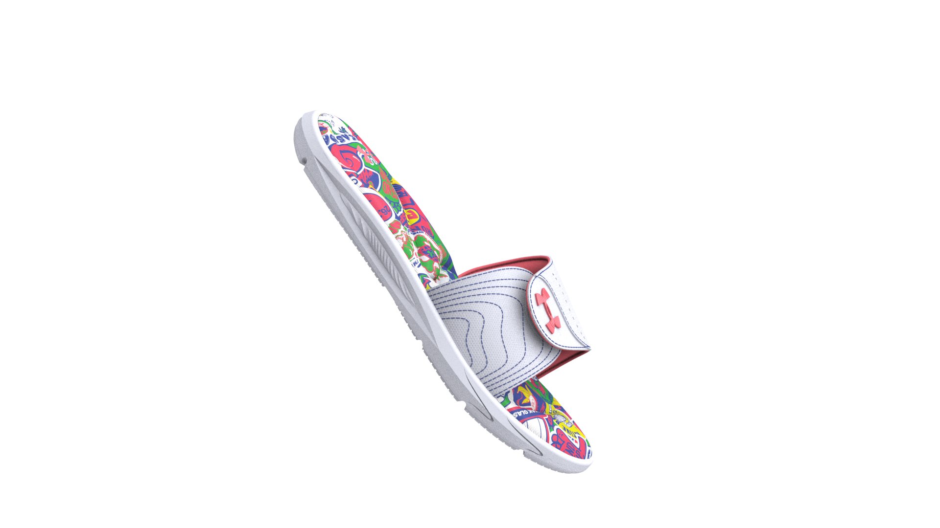 UA Ignite VI Graphic Footbed Women's Slides 24