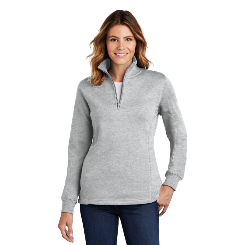 Sport-Tek Women's 1/4-Zip Sweatshirt. 6