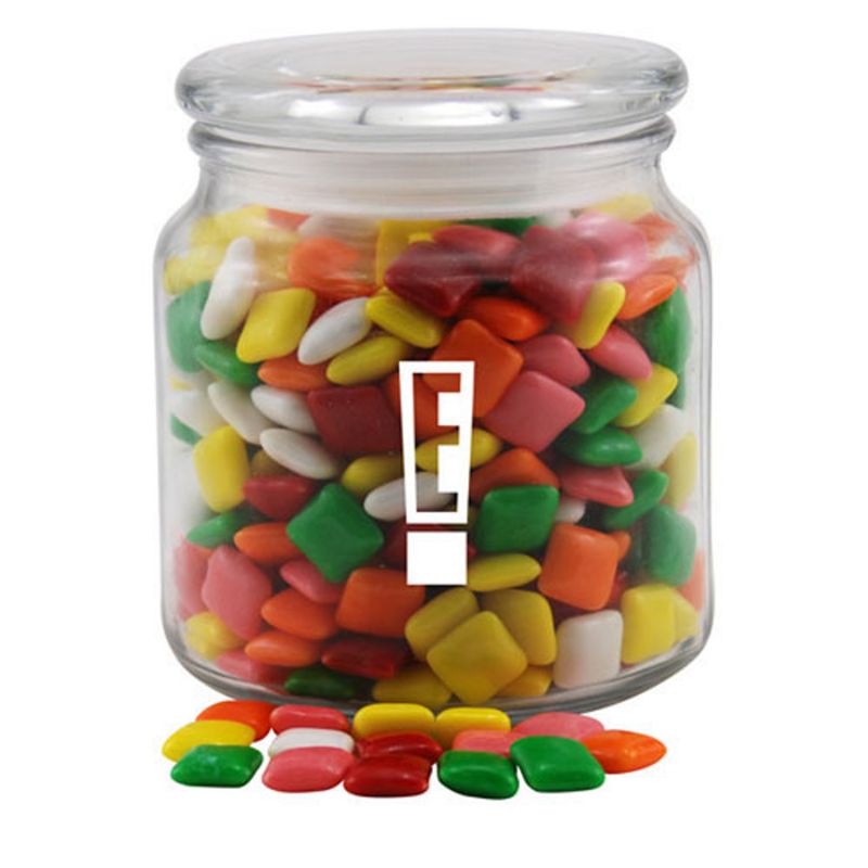 Jar with Mini Chicklets Gum 2