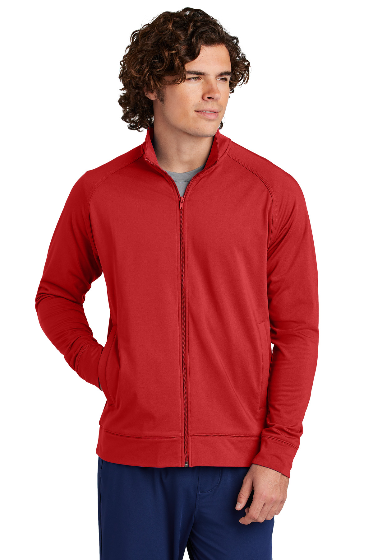 Sport-Tek® Sport-Wick Stretch Full-Zip Cadet Jacket 41