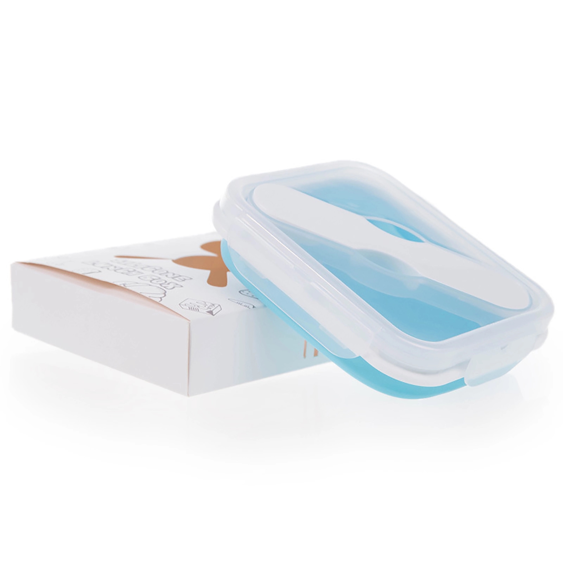 Foldable Bento Lunch Box Collapsible Food Storage Containers 6