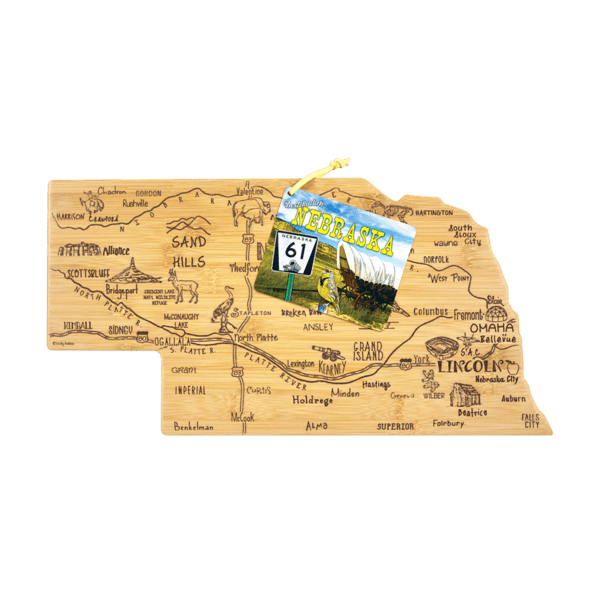 U.S. Destination Bamboo Cutting and Serving Boards 1060