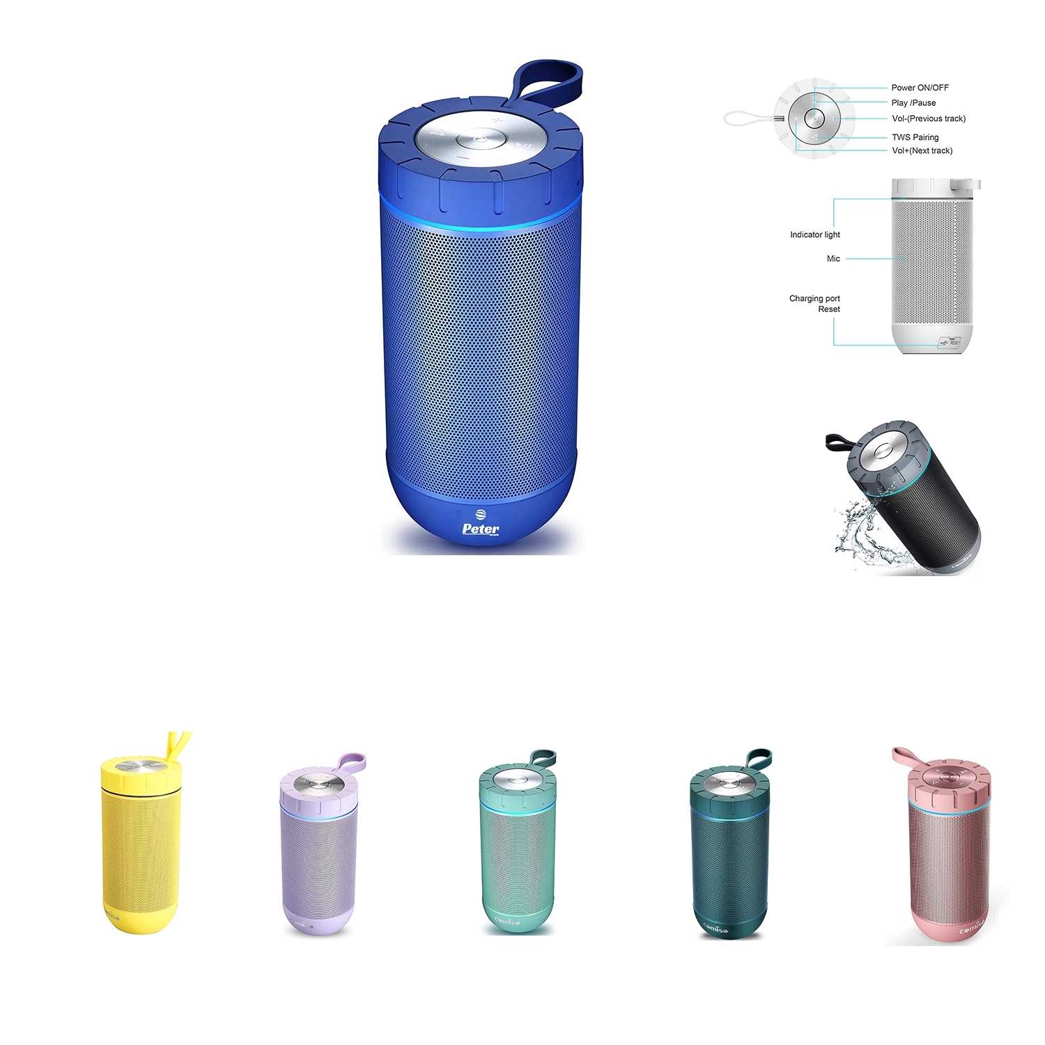 Waterproof Bluetooth Speakers 3