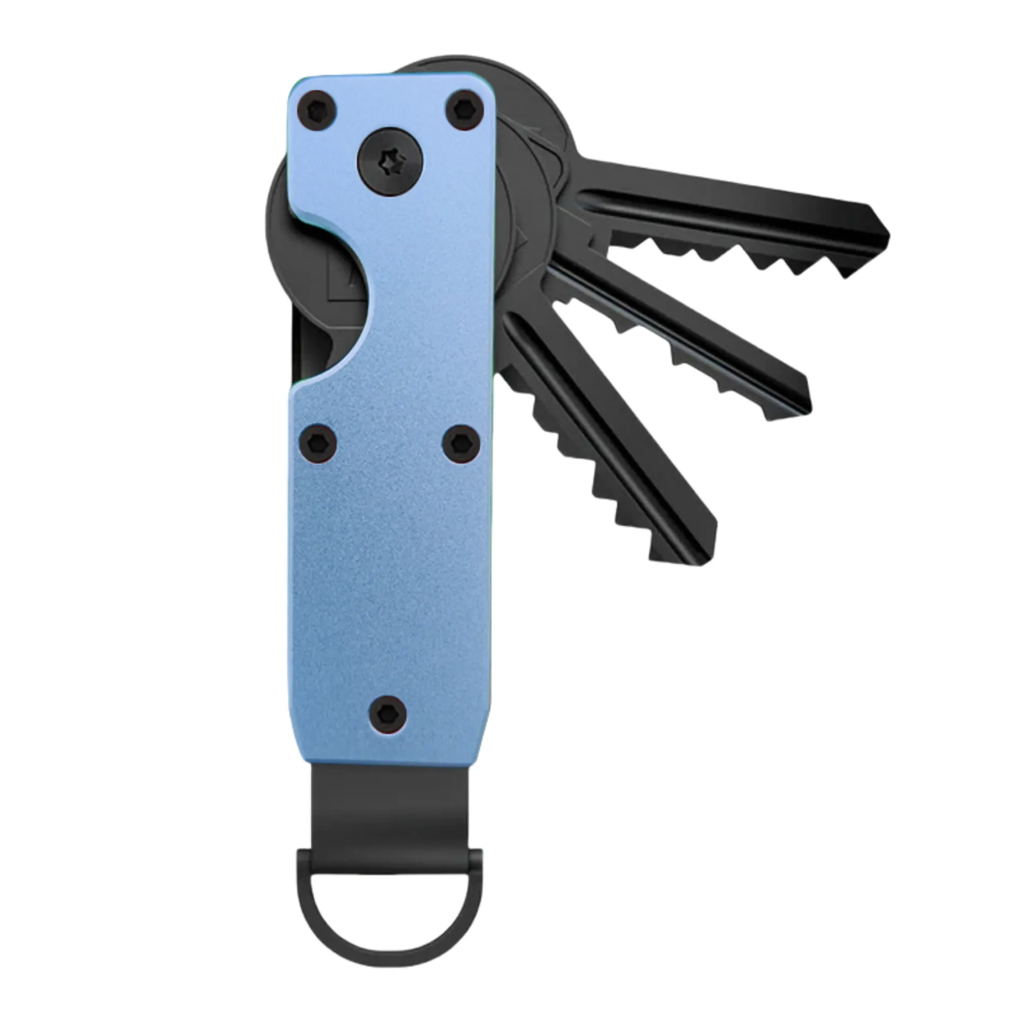 Aluminum Key Organizer Holder Compact Keychain 7