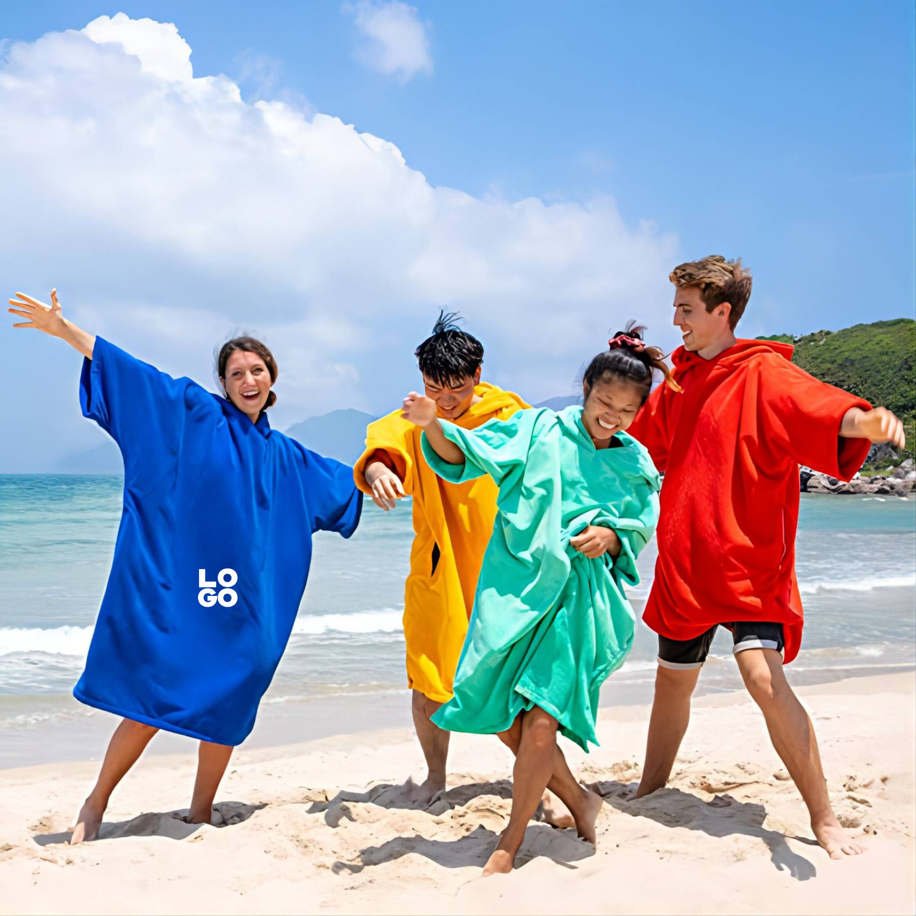 Beach Surf Poncho 2
