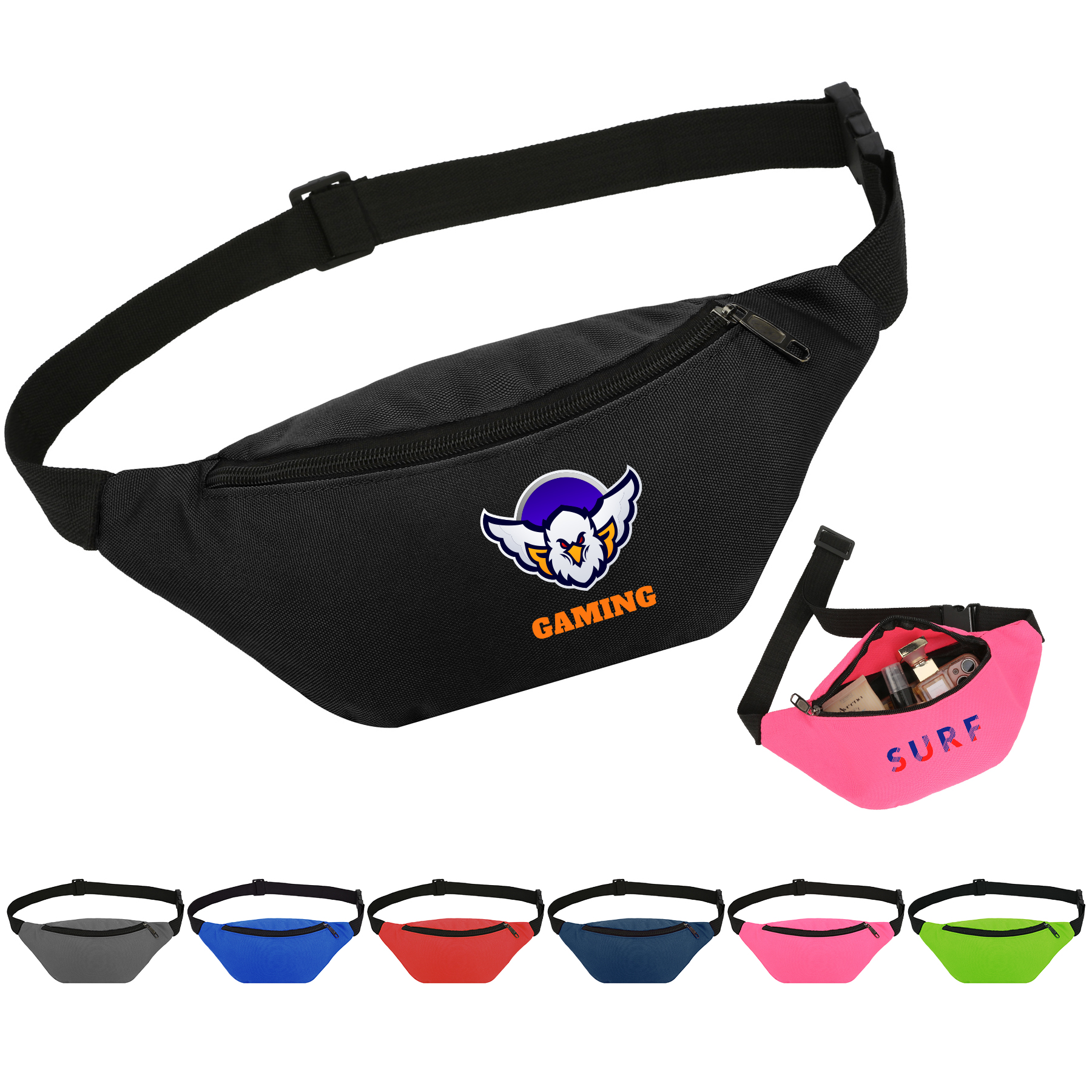 2 Zippered Fanny Pack 4