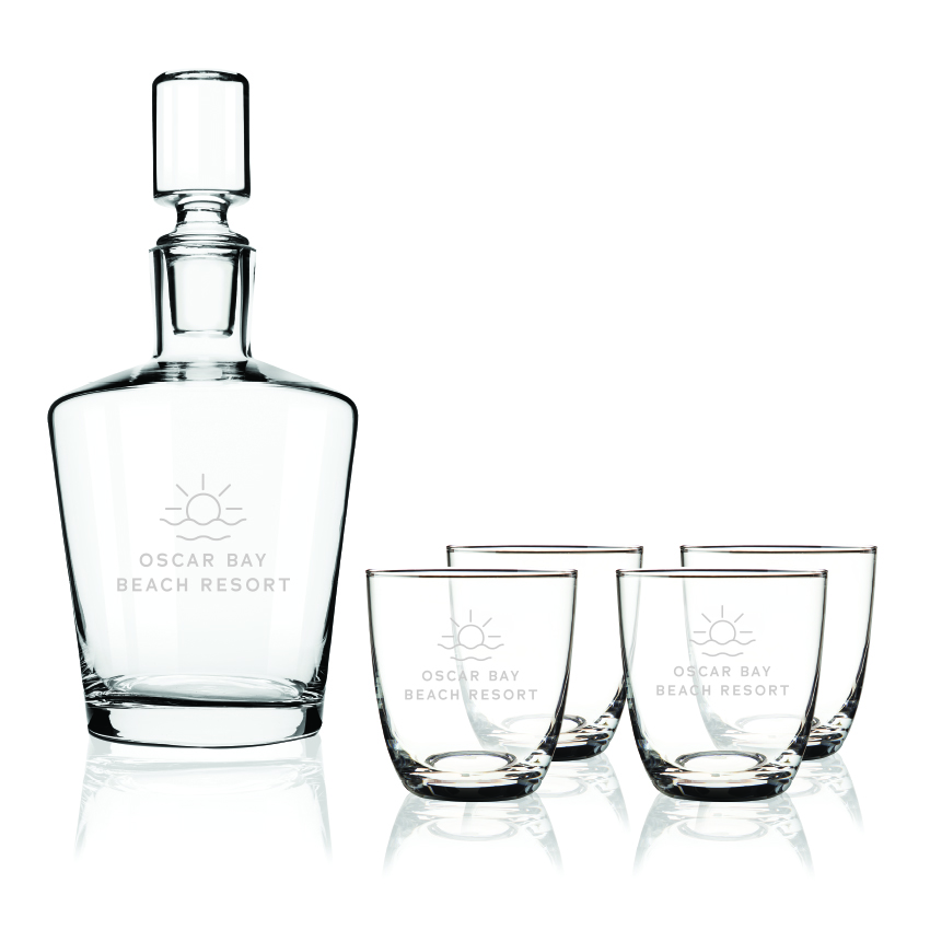 True® Liquor Decanter Gift Set 2