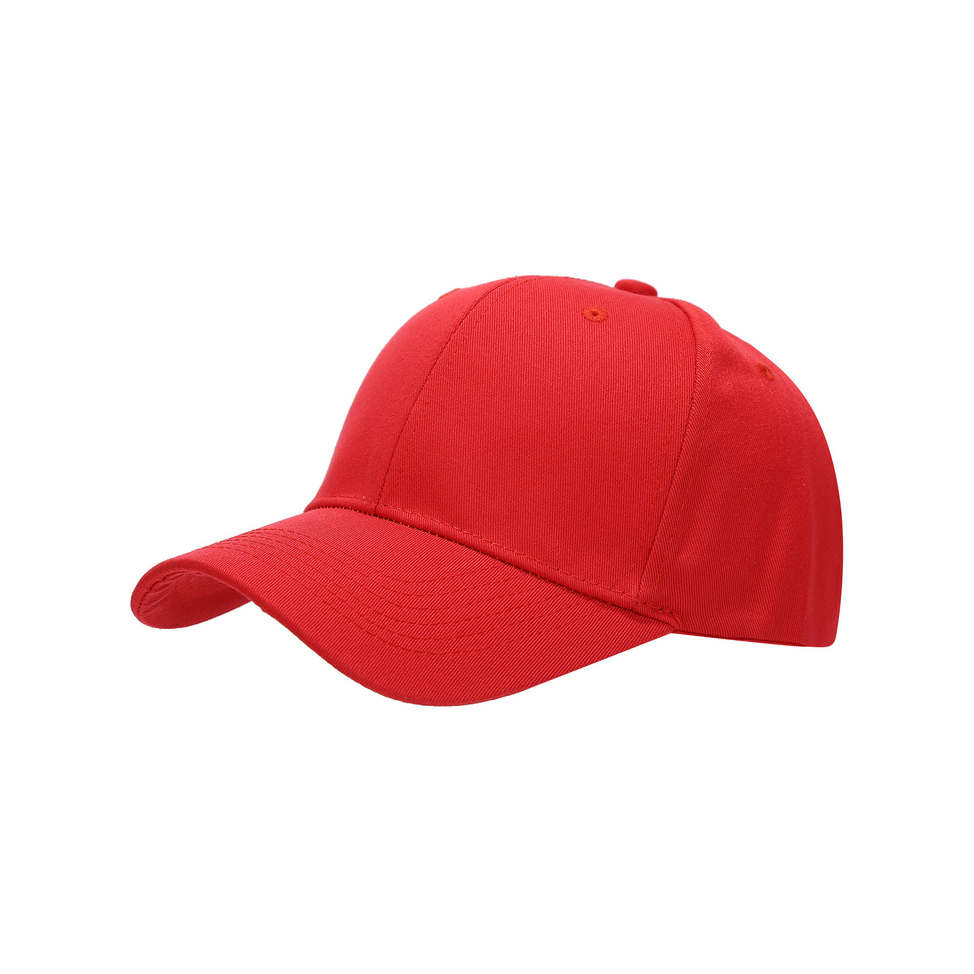 Cotton Adjustable 6 Panel Baseball Cap 2