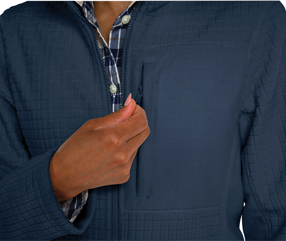 Women's Terrain Textured Fleece Jacket 121