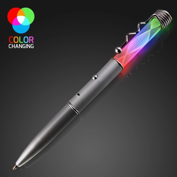Spiral Promotional Multicolor Light Pens 2
