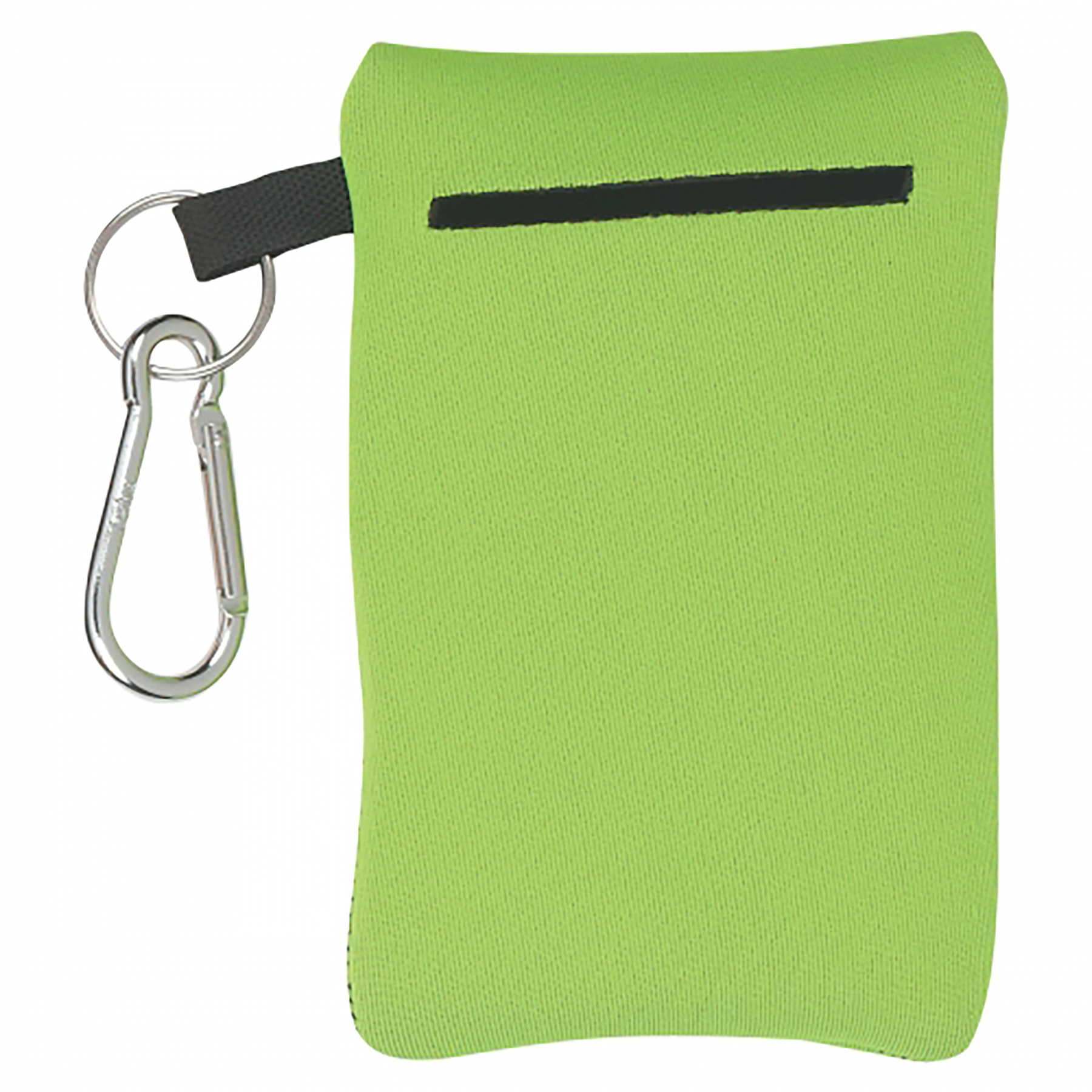 Small Neoprene Mobile Accessory Device w/ Carabineer 5