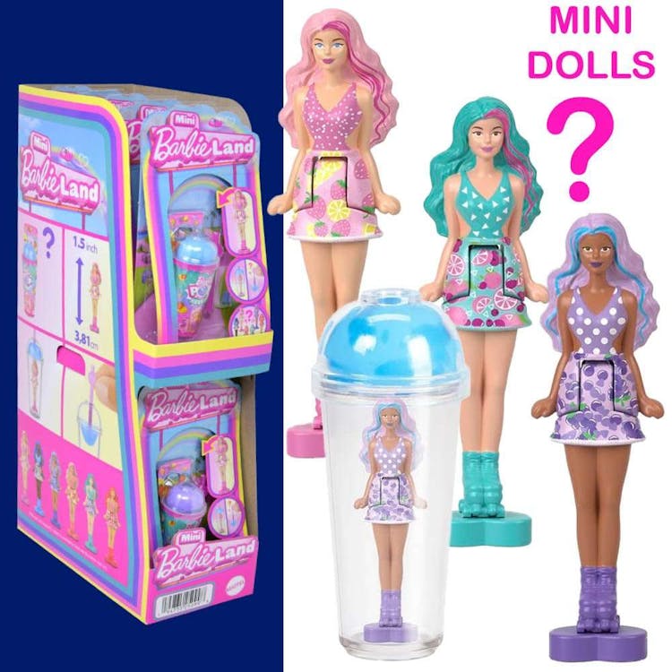 Mini BarbieLand Pop Reveal Dolls - Assorted 2