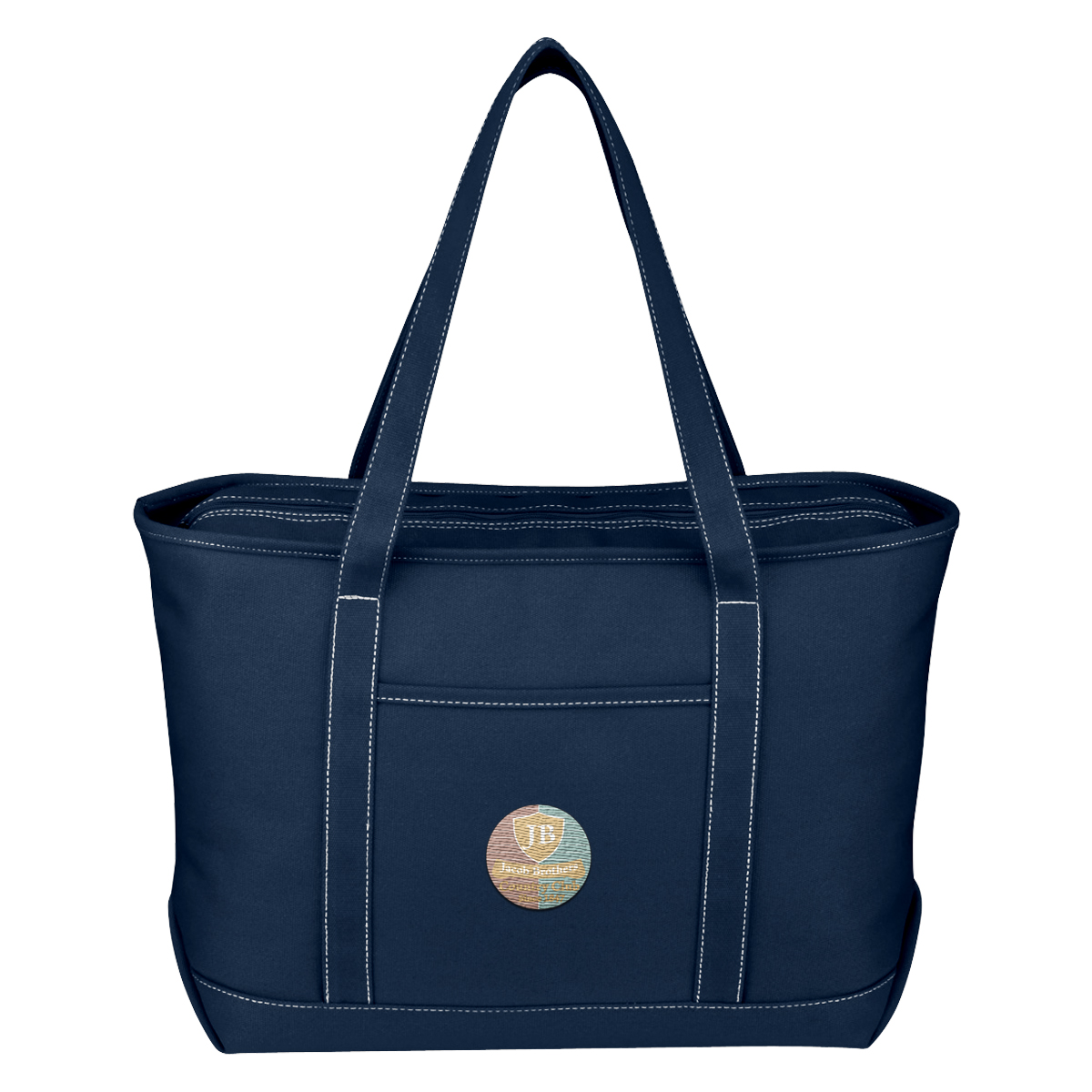 Large Cotton Canvas Yacht Tote Bag 20