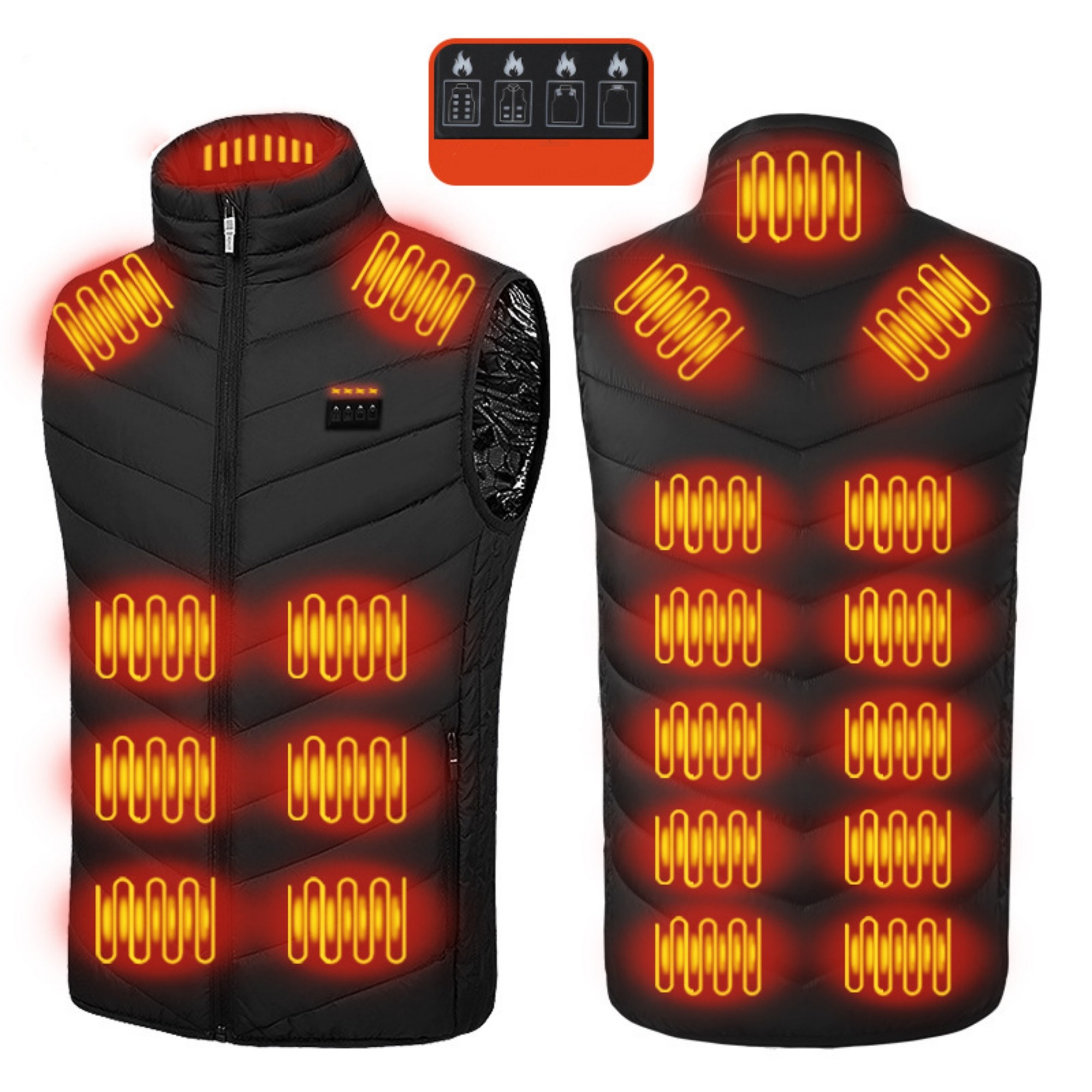 Down Heated Jacket 21 Areas 6