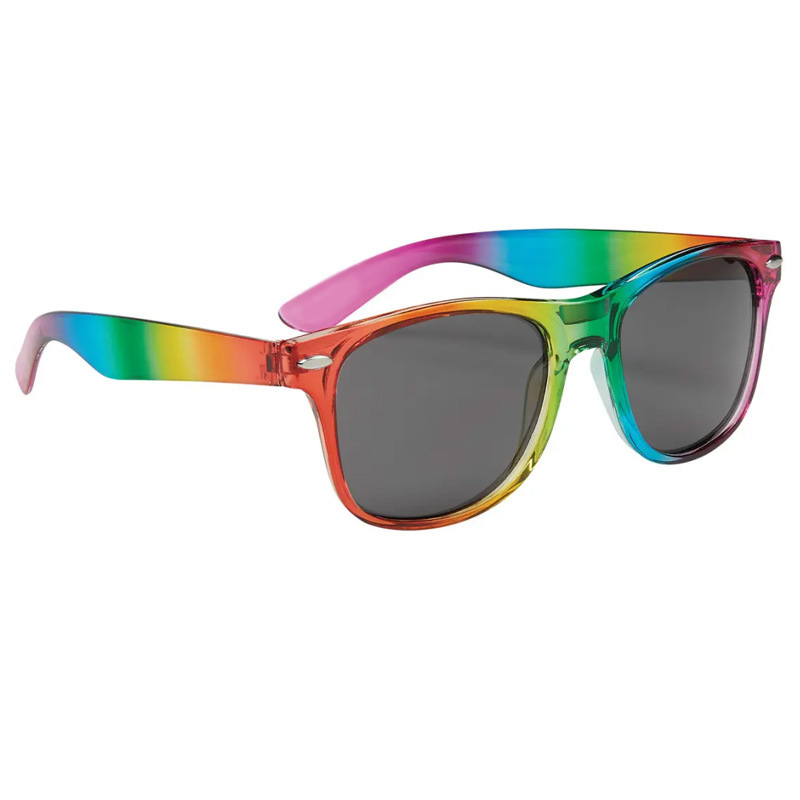 Gravity Shades Rainbow Color Rectangle Frame Sunglass 1