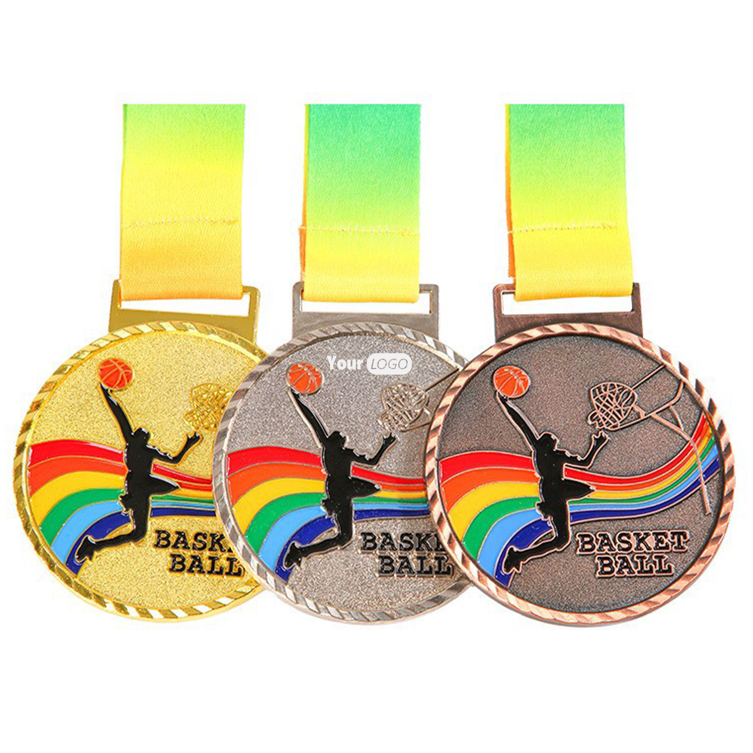Zinc Alloy Commemorative Medals For The Sports Meet 3