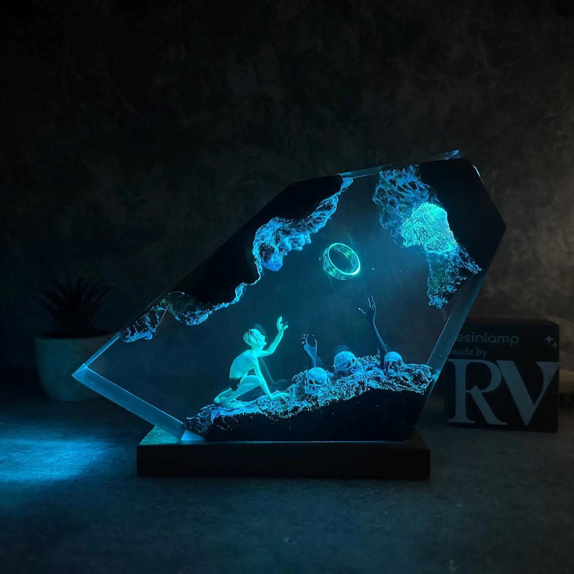 Easter Dark Lord's Ring Fantasy World Nightlight 4