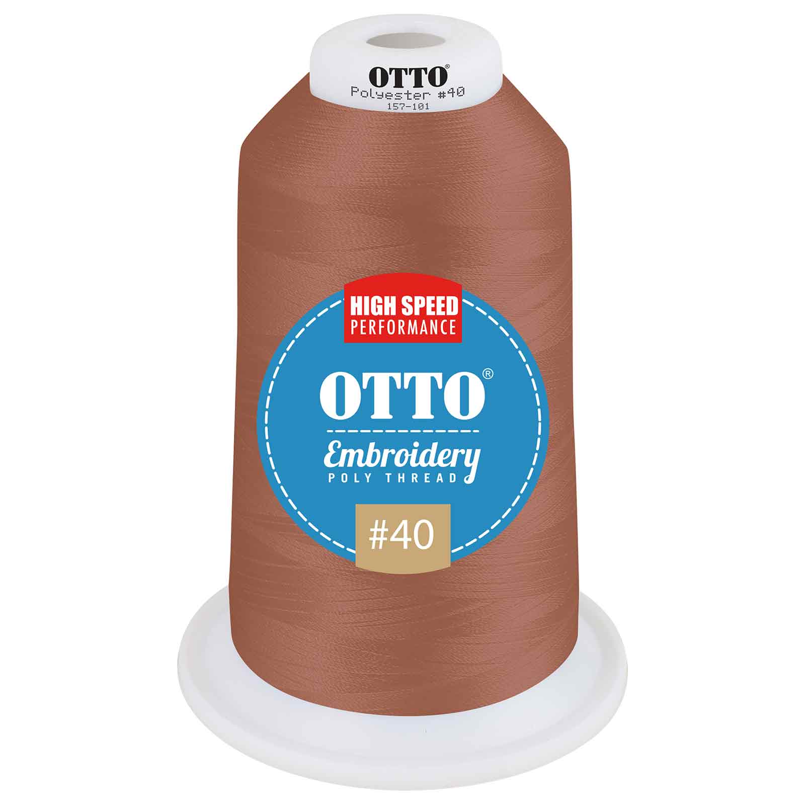 OTTO Embroidery Poly Thread #40 5,500 yd. King Cone 60