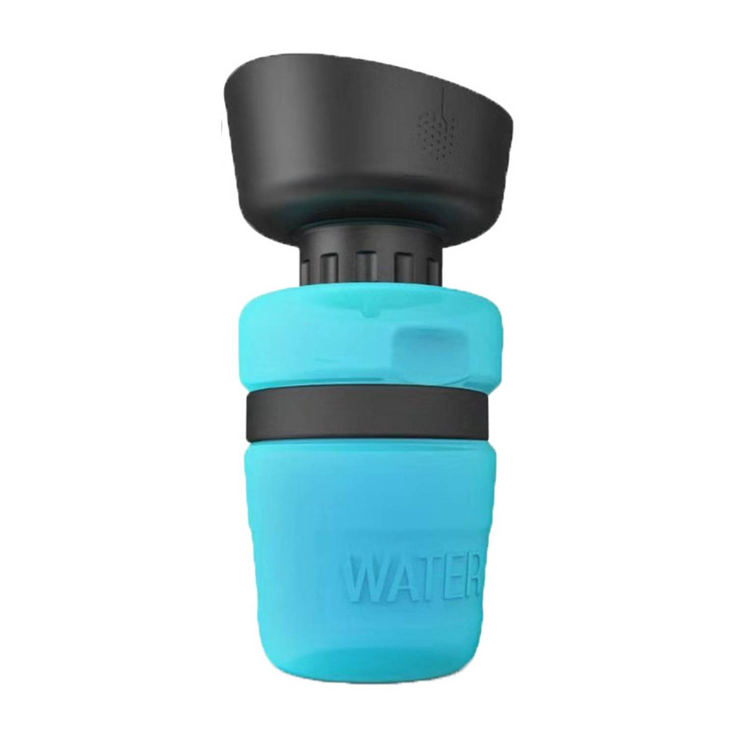 18oz Dog Travel Water Bottle – Leakproof Dispenser with Bowl 2