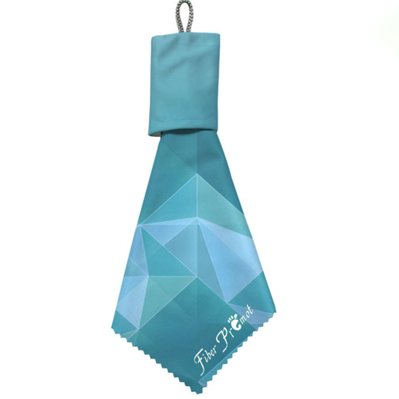 Microfiber Screen Lens Cleaning Cloth w/Carabinar 20
