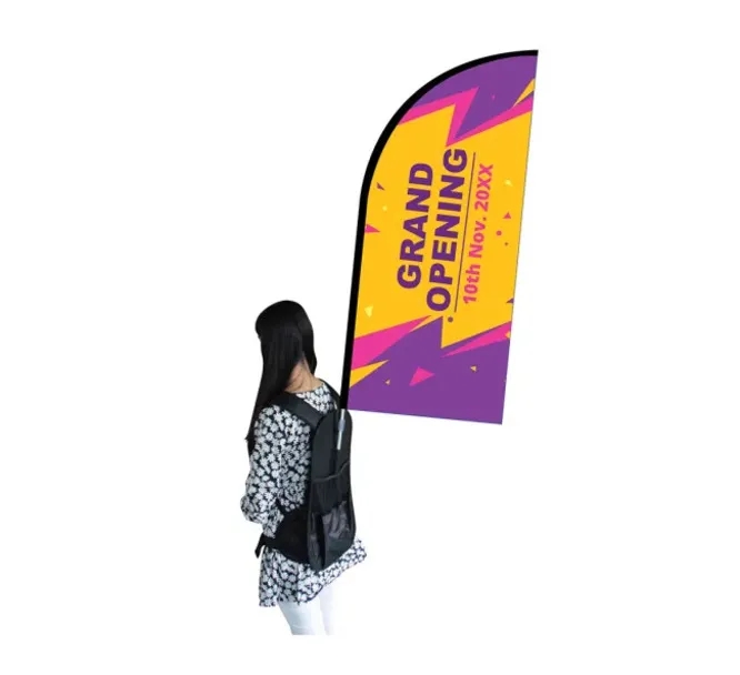 Backpack Flags - Blade  Single side  (19" x 46.98") 1
