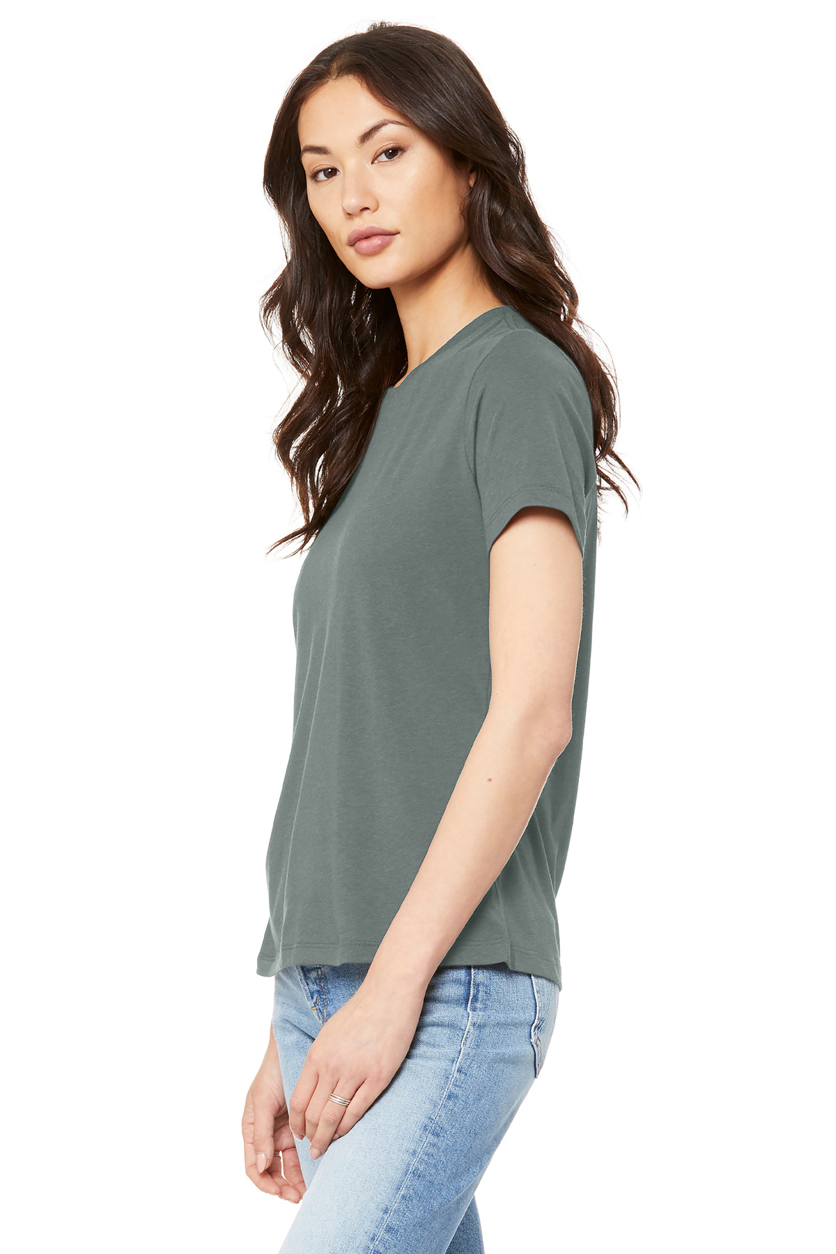 BELLA+CANVAS Women's Relaxed Jersey Short Sleeve Tee. BC6400 178