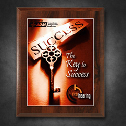 Econo Cherry Plaque with Sublimated Plate 2