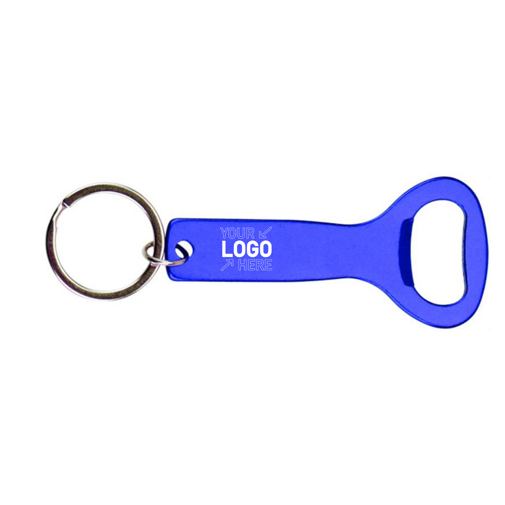 Flat Top Bottle Opener Keychain 2