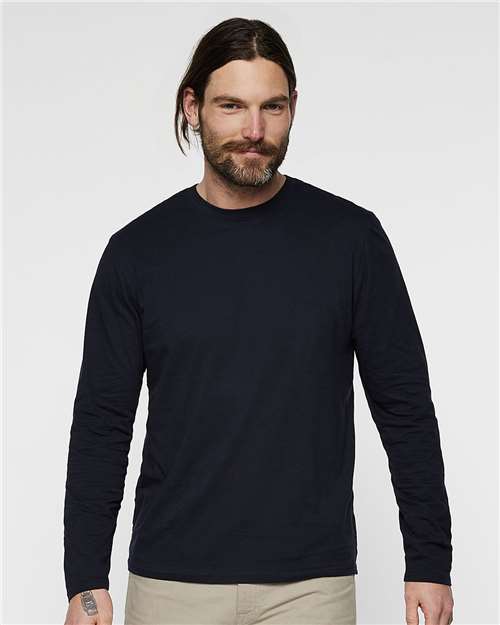 Unisex Fine Jersey Long Sleeve Tee - 6918 83