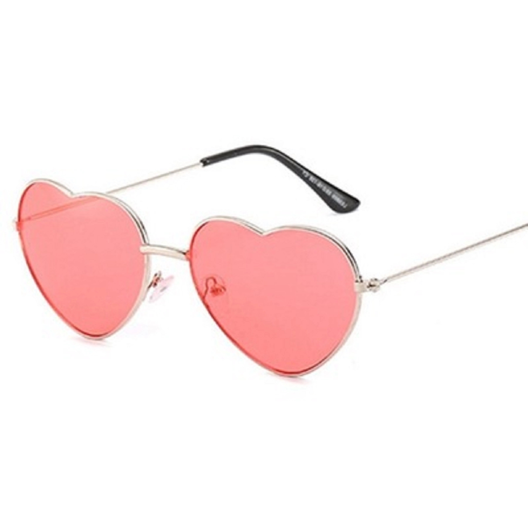 Heart Shape Vintage Retro Metal frame Sunglasses 6