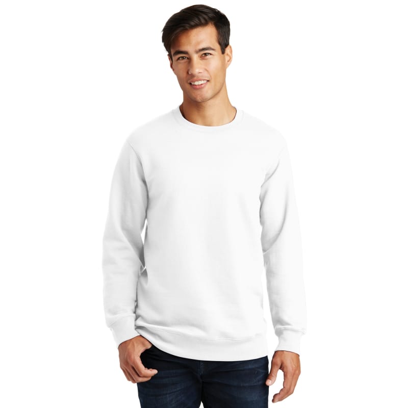 Port & Company Fan Favorite Fleece Crewneck Sweatshirt., custom hoodie or sweatshirt with logo imprint 61