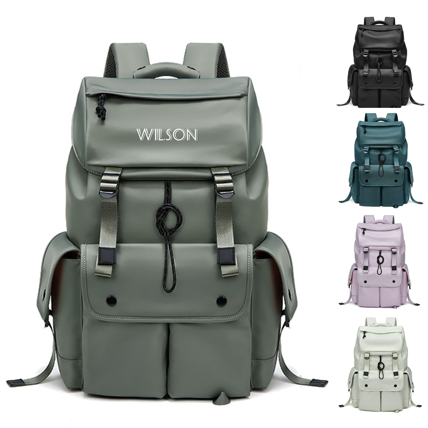 Nylon Waterproof Multifunctional Travel Backpack 2
