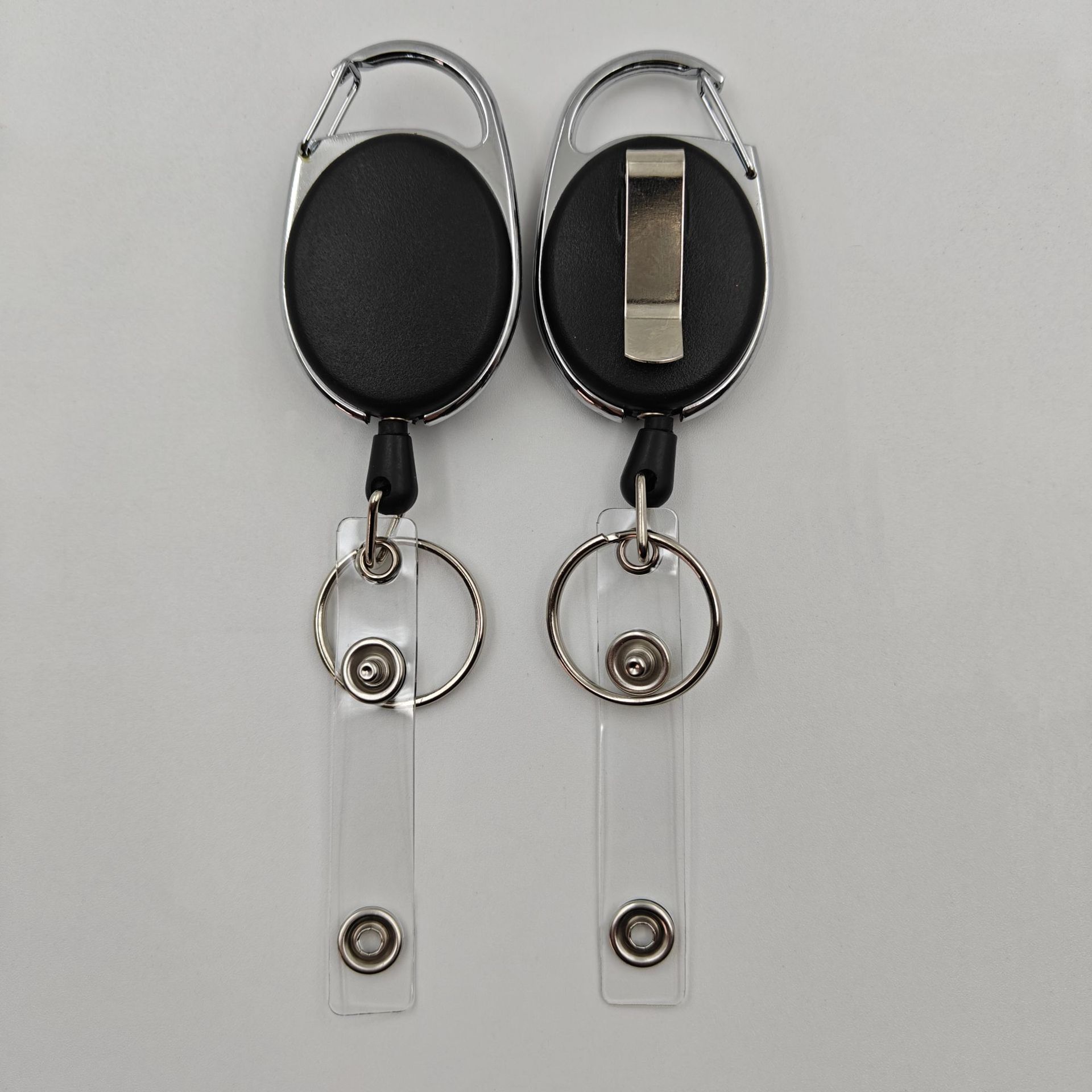 Retractable Badge Reel with Claw Clasp and Clip for Id Card Holders 10