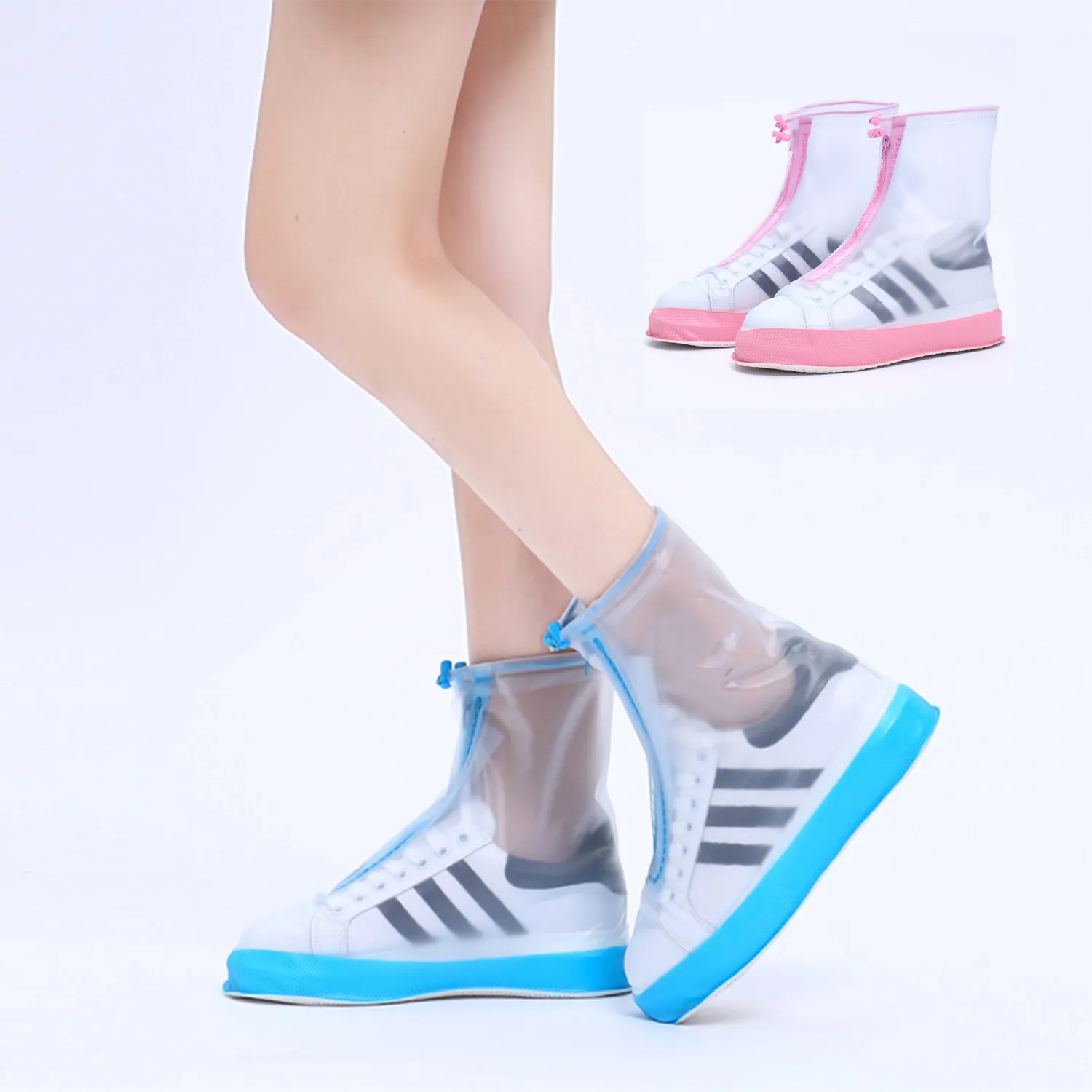 Zipper closure Waterproof Shoe Covers 2