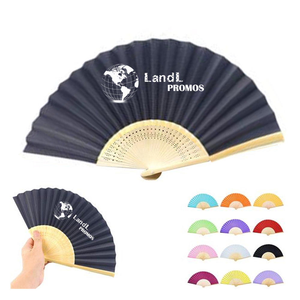 Handheld Folded Fan For Church Wedding Gift 1